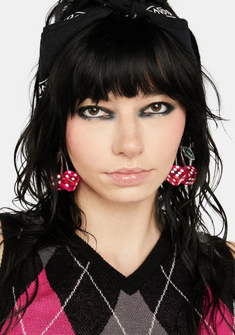 Bet My Heart Drop Earrings