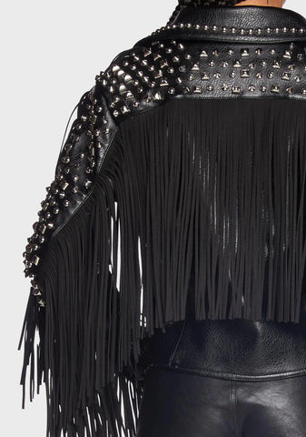 Ryder Fringe Moto Jacket
