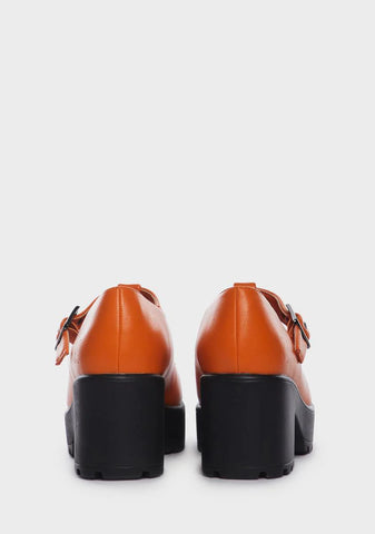 Sai Pumpkin Poison Mary Janes