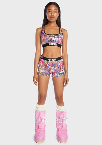 Playboy Cyber Bunnies Sports Bra