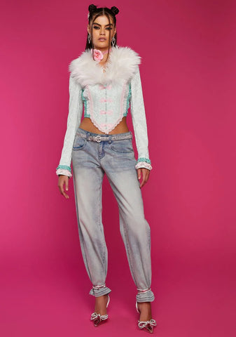 Your Chariot Awaits Corset Jacket