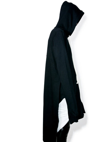 Rainin' Ash Elongated Hoodie