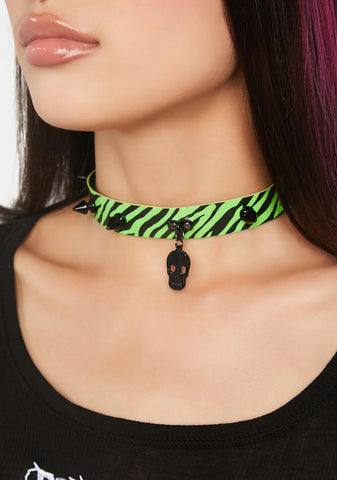 Party Animal Spiked Choker