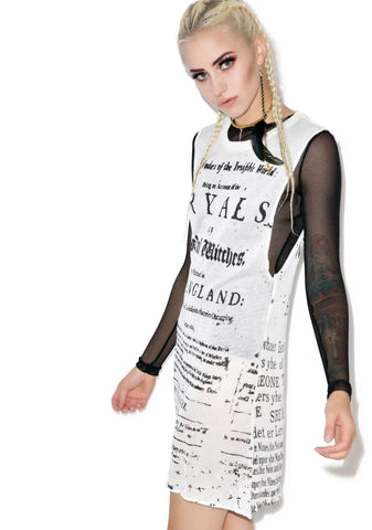 Witch Tryal Top - Black