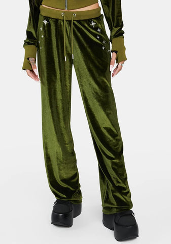 Heavenly Scales Velour Pants