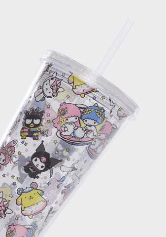 x Hello Kitty And Friends Acrylic Tumbler