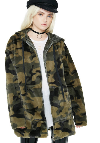 Into The Wild Camo Hoodie