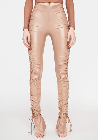 Latte Feelin' Spicy Ruched Pants