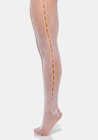 Chill In A Whirl Fishnet Tights