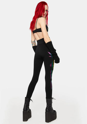 Rainbow Team 420 High Waist Leggings