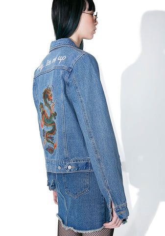 Spittin’ Fire Denim Jacket