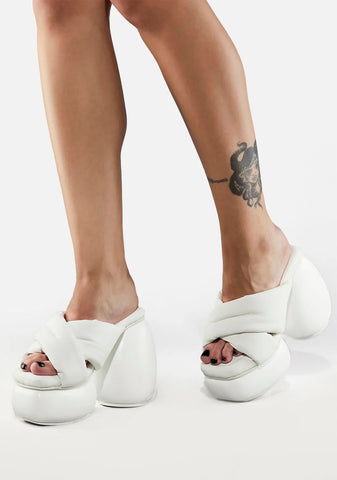 Hypnotic Levitation Platform Sandals