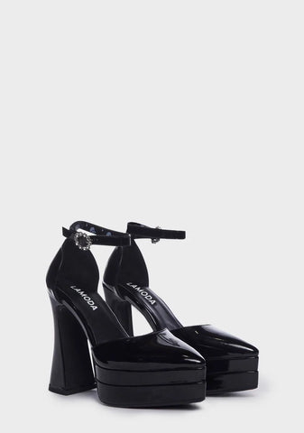 Tears Of Joy Platform Heels