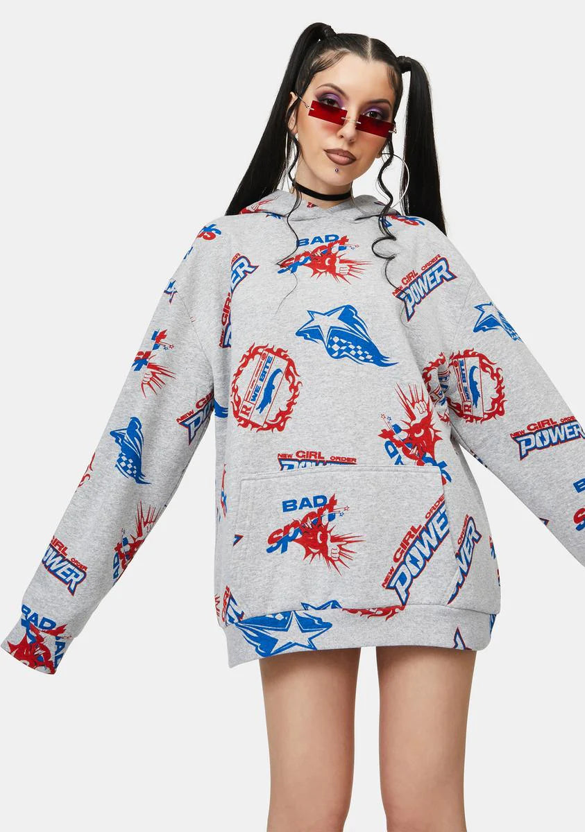 Sport Logo Graphic Hoodie