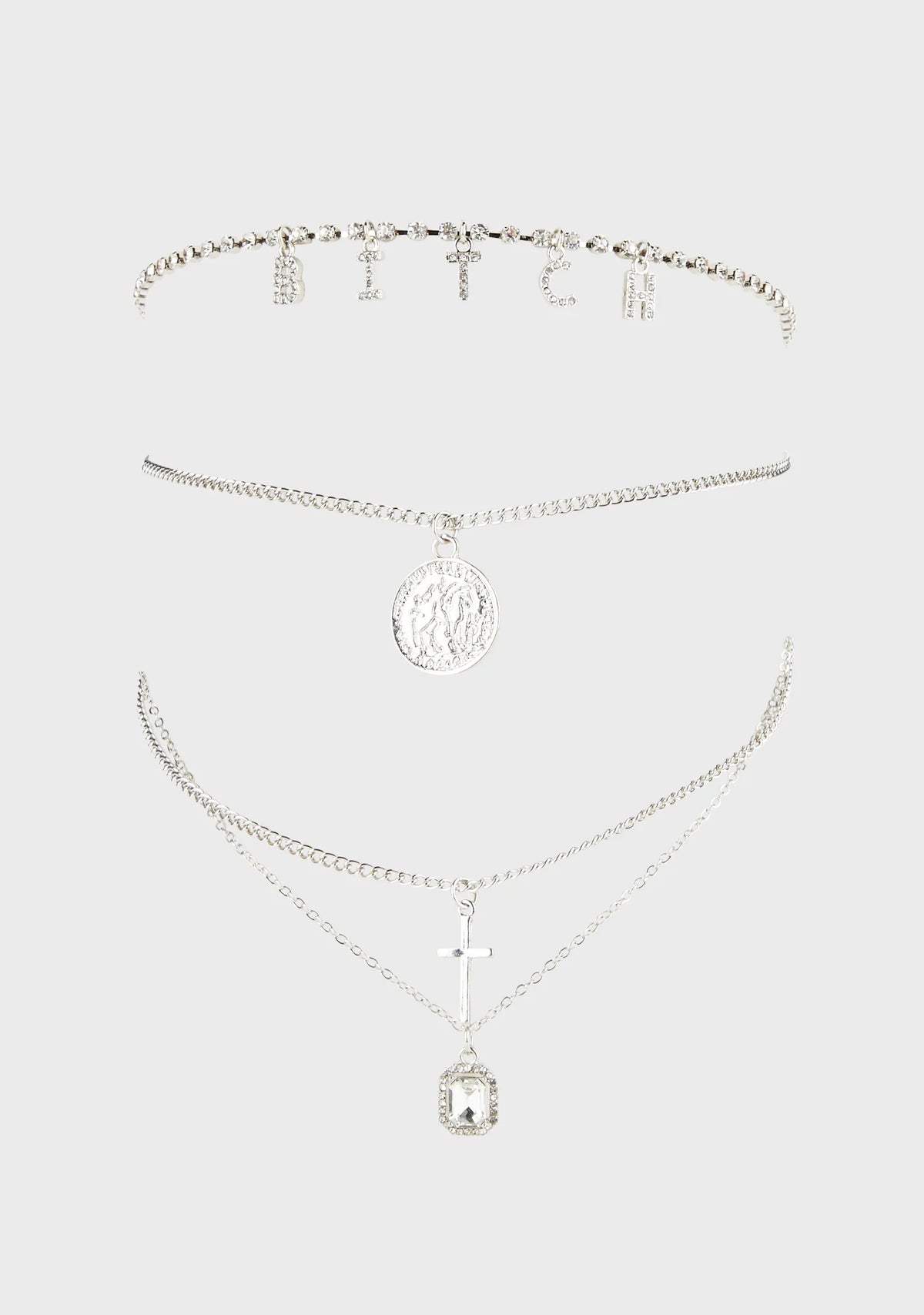 Baddie Business Layered Choker