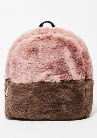 Inconsiderate Fuzzy Backpack