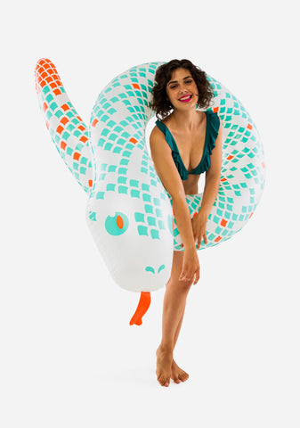 We're Hissstory Snake Pool Float