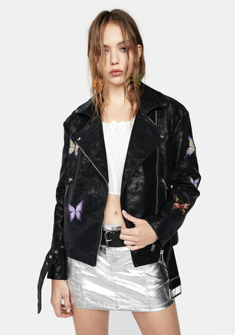 Days Flutter By Moto Jacket