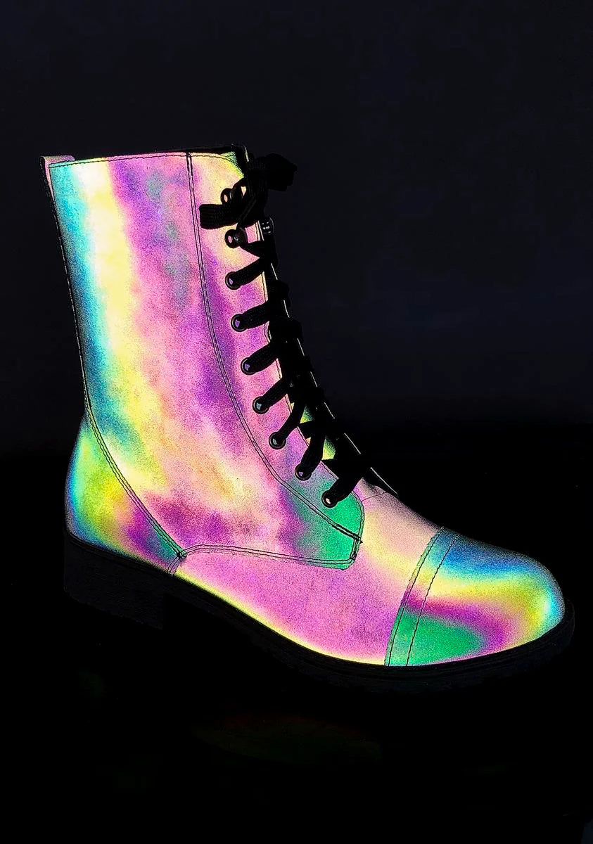 Rainbow Warrior Reflective Boots