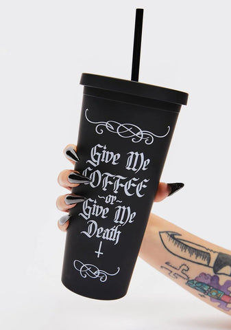 Caffeine Or Scream Travel Cup