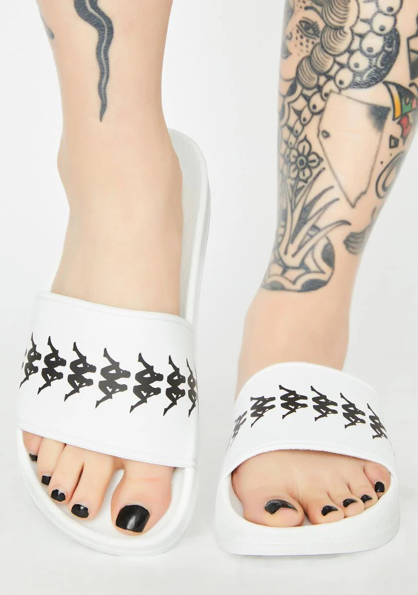 White 222 Banda Adam 4 Slides