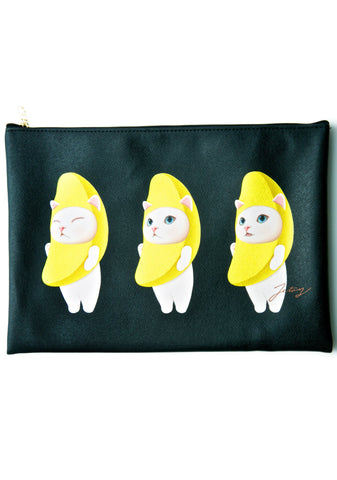 Banana Cat Clutch