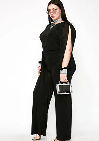 Sophisticated Ladies Wide Leg Jumpsuit