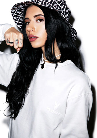 Joyrich X Playboy Knit Crew - Gray