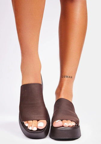 Slinky Wedge Sandals