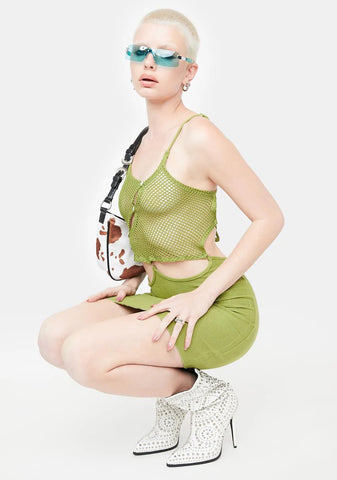 Baby Come Back Mini Dress