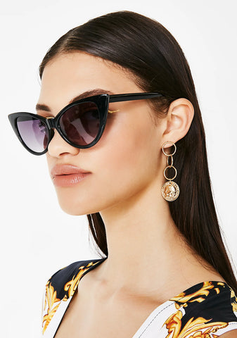 Last Call Cat-Eye Sunglasses