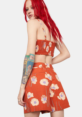 Marino Pleated Shorts