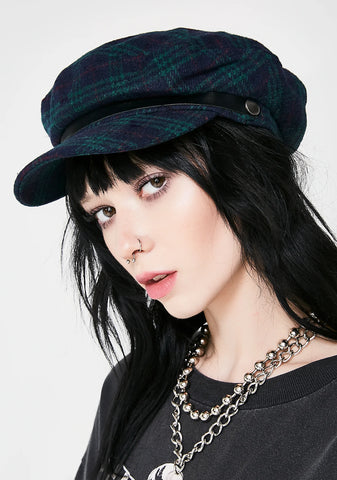 Plaid Toni Hat