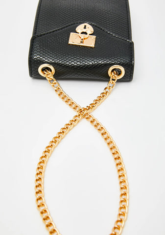 Sinister Snakeskin Purse