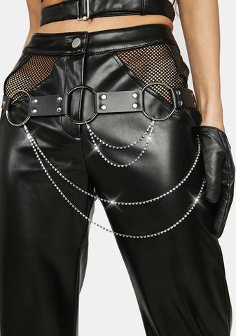 Hidden Tactics Rhinestone Waist Belt