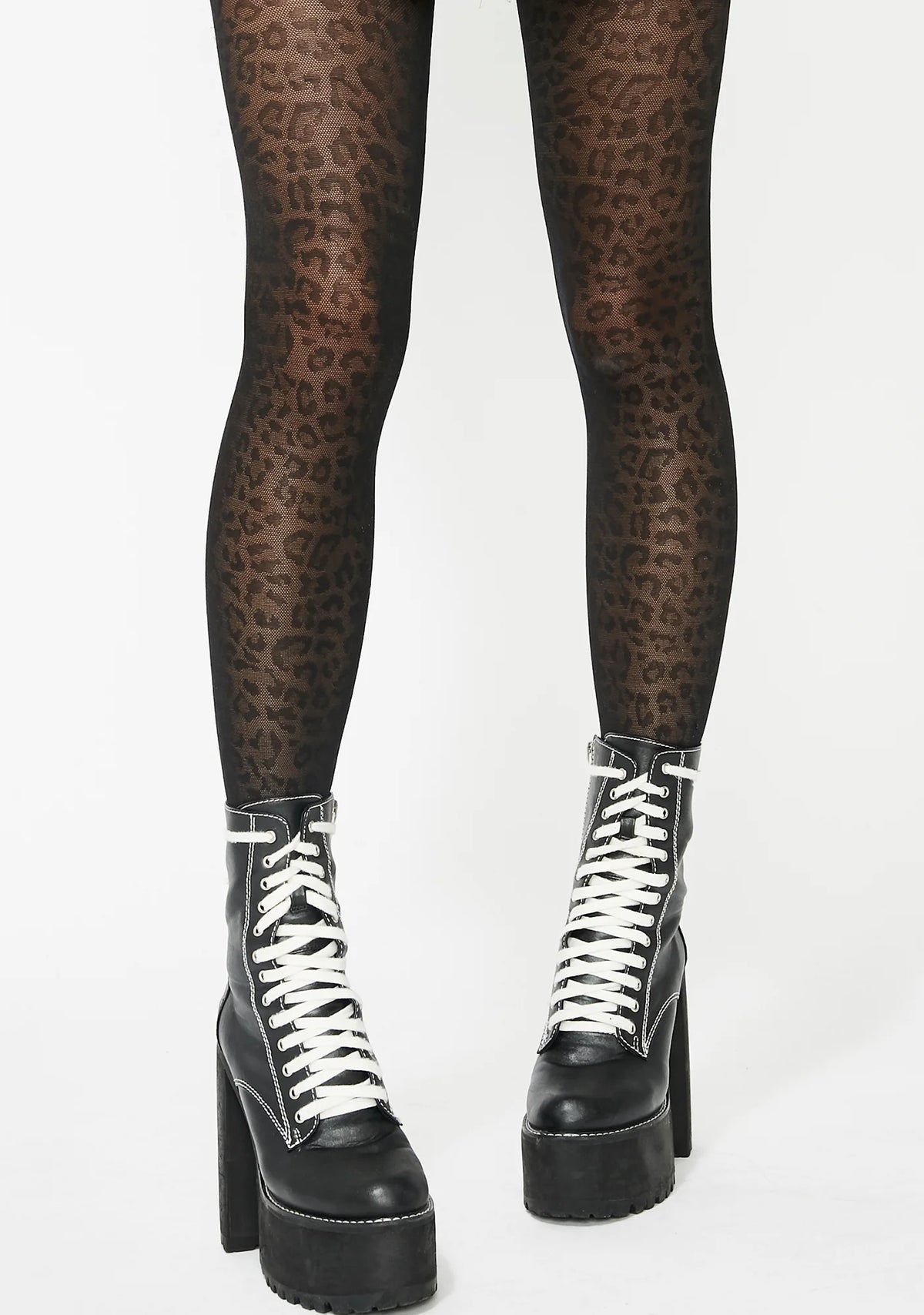 Fierce Kitty Leopard Tights