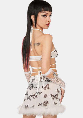 Windswept Wings Skirt Set