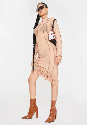 Blow Your Mind Mesh Maxi Dress