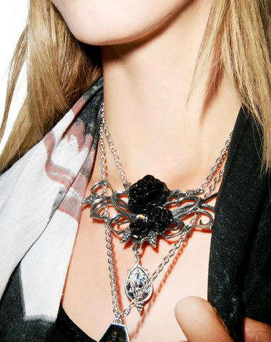 Bacchanal Rose Necklace
