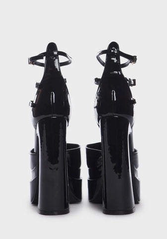 Call Me Up Platform Heels