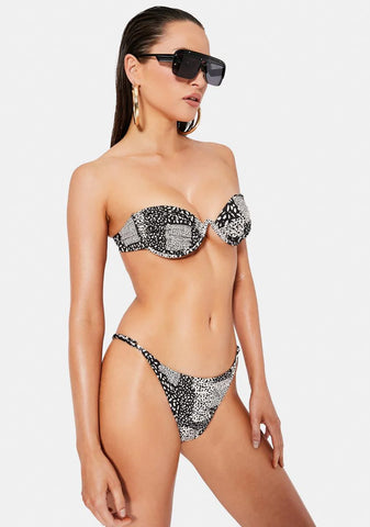 Tina Patchwork Bikini Set
