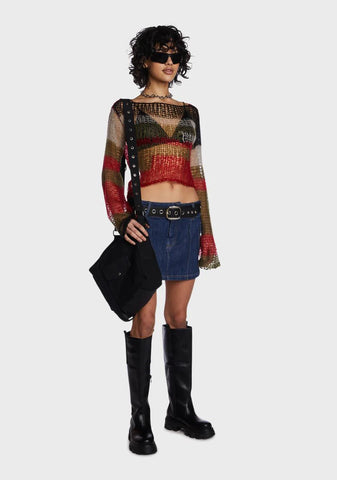 Playing Hooky Mini Skirt