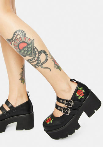 Summer Lovin' Platform Mary Janes