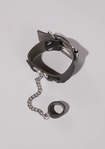 Not A Prayer Pentagram Cuff Bracelet