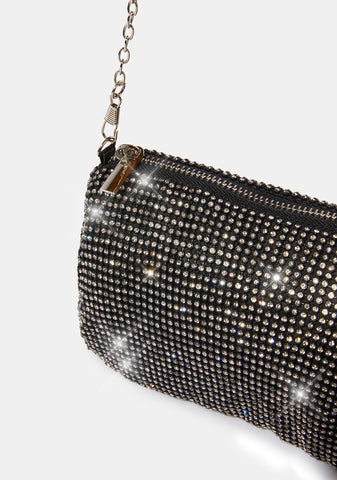 Razzle Dazzle Rhinestone Crossbody Purse
