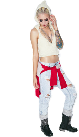 Mellow Out Crochet Crop Top