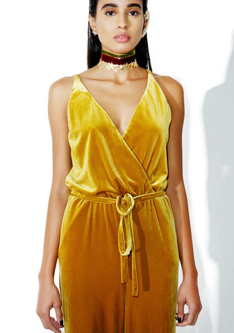 Nantes Velvet Jumpsuit