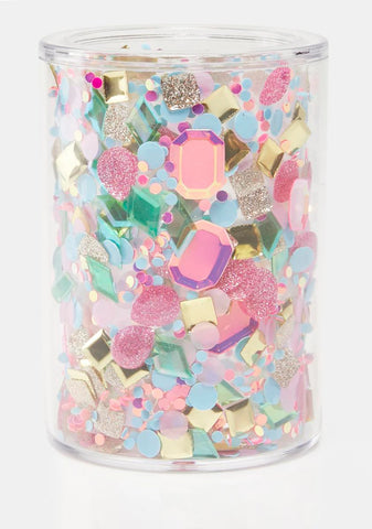 Be A Gem Confetti Pen Cup