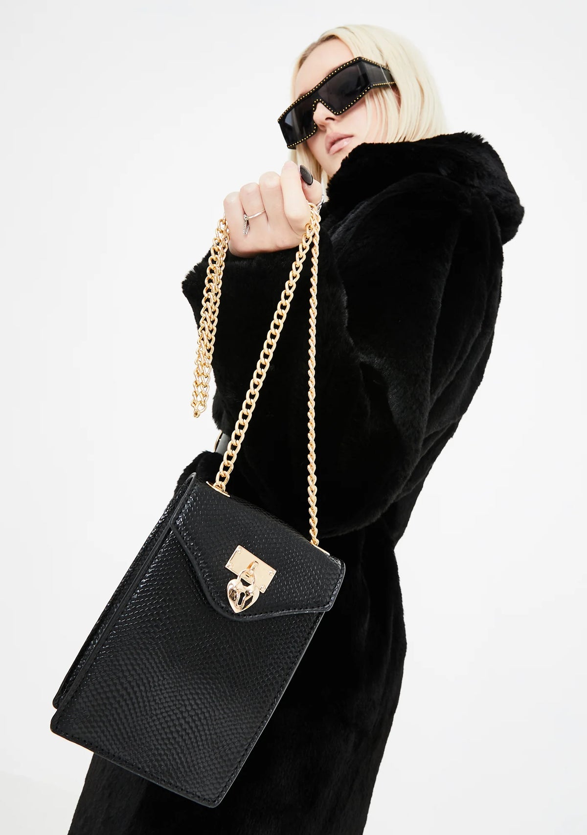 Sinister Snakeskin Purse