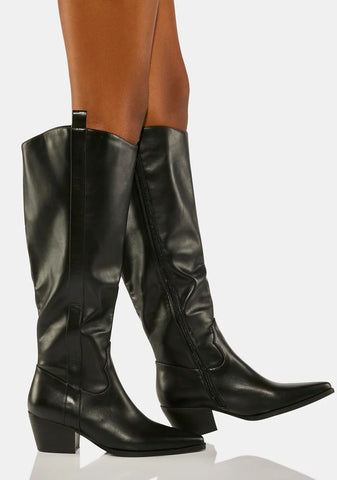 Texas Knee High Cowboy Boots